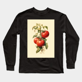 Affiche ancienne Légume - Tomate - Vintage - rétro Long Sleeve T-Shirt